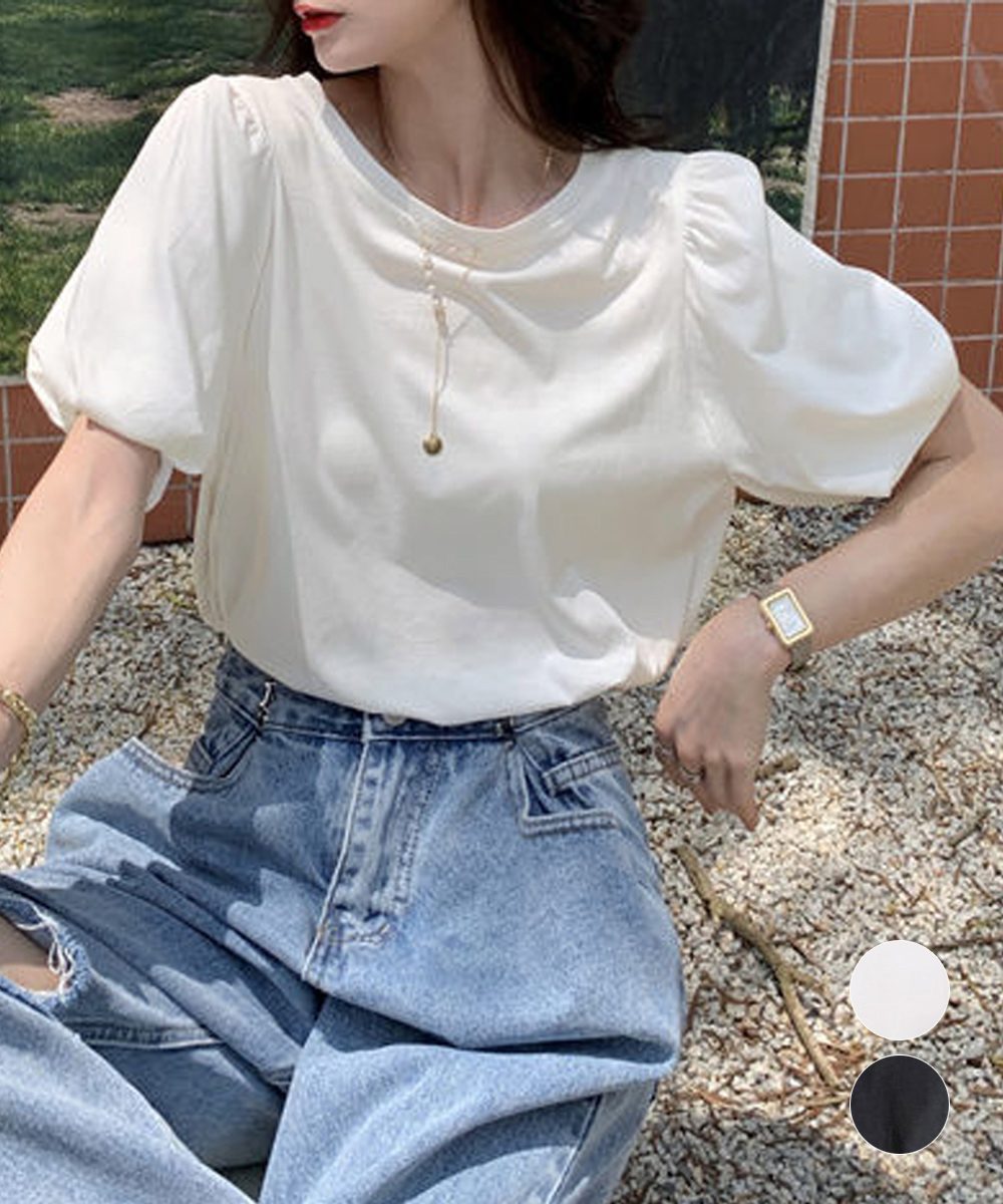 韓国風tシャツ レディース 半袖 お洒落