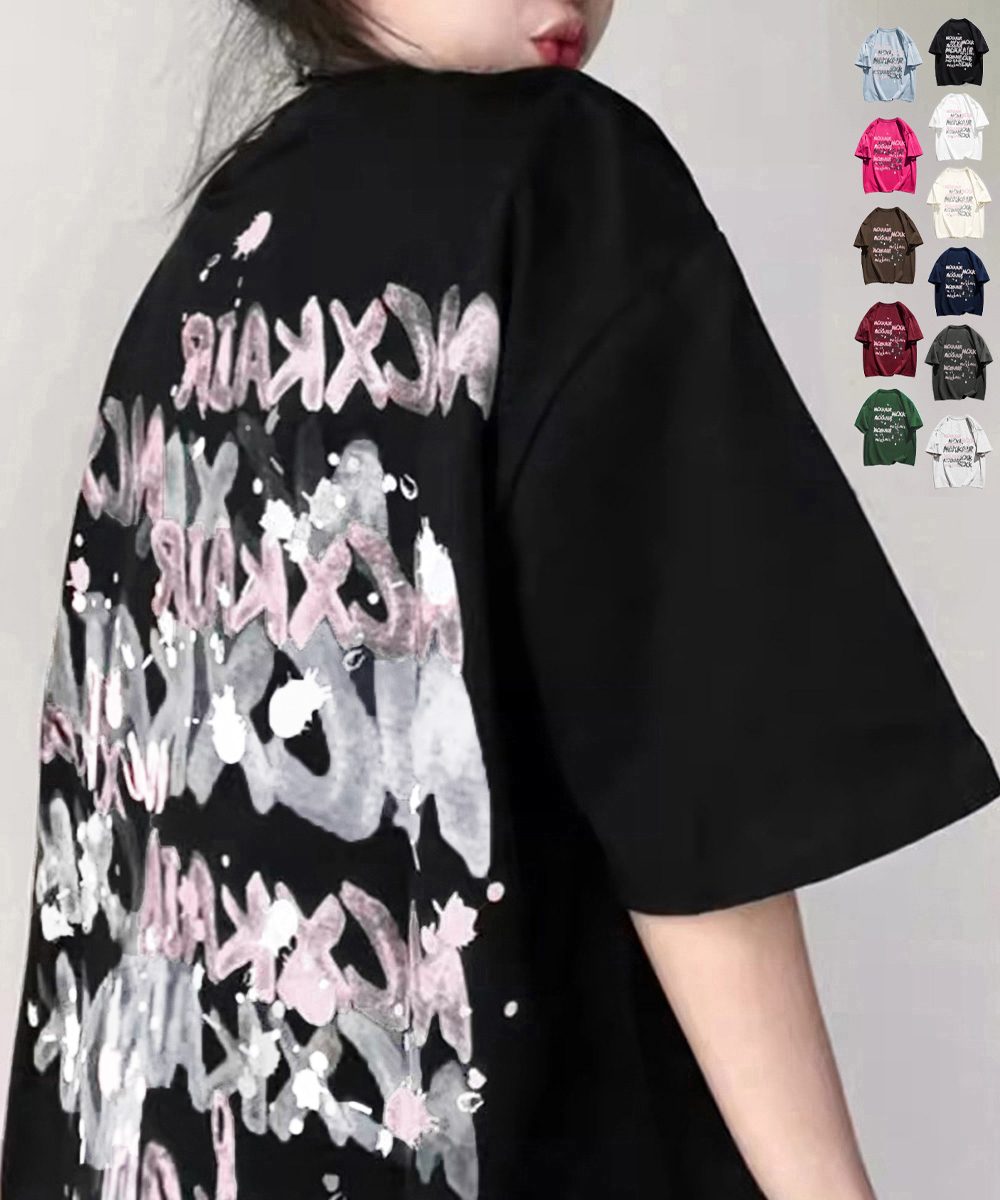 ロングtシャツ ビッグシルエットTシャツ