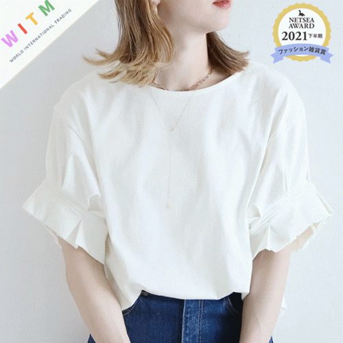 春夏新作 ラウンド 無地 Tシャツ tシャツ 半袖 レディースシンプル カジュアル