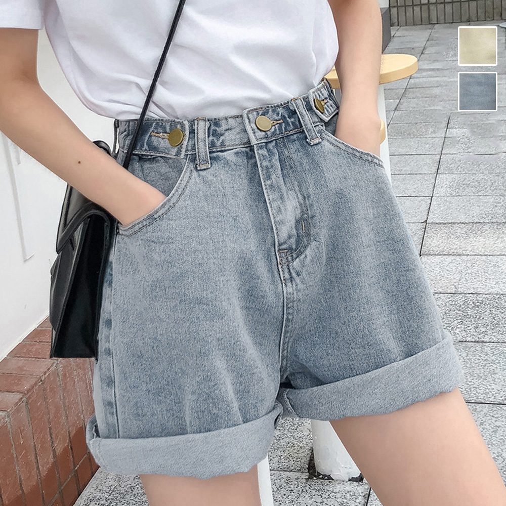 デニム ショートパンツ レディース韓国風