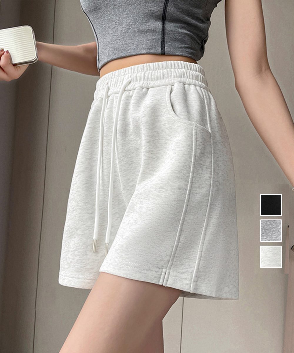 スウェットショートパンツ レディース夏服