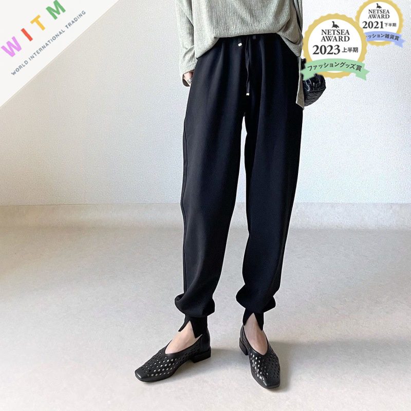 新作 ワイドパンツ ロングパンツ レディース ゆったり カジュアル