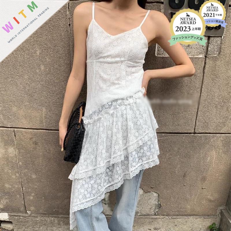 春夏新作 レースワンピース ロング丈ワンピース 薄手 レディース オシャレ