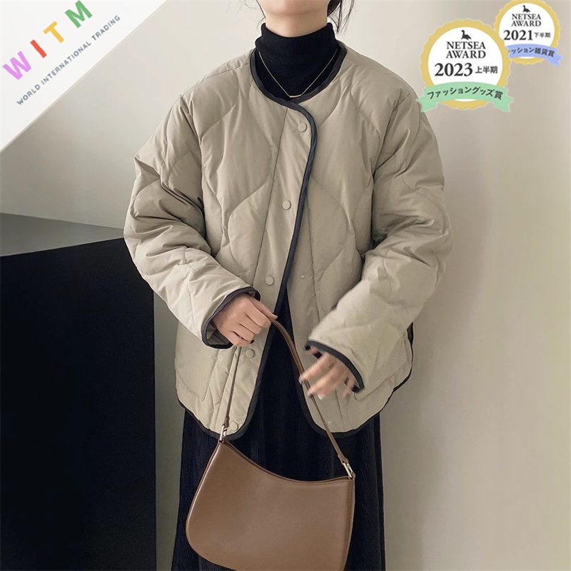 秋冬新作 トップス コート 厚手 中綿コート 体型カバー おしゃれ 上品 レディース