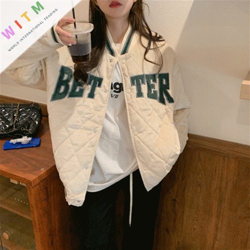 新作 中綿服 棒球服 ブルゾン ジャケット アウター レディース 防寒対策