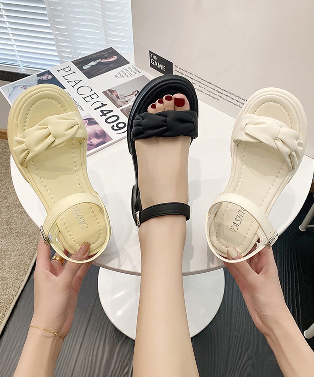 厚底サンダル レディース 韓国風 美脚