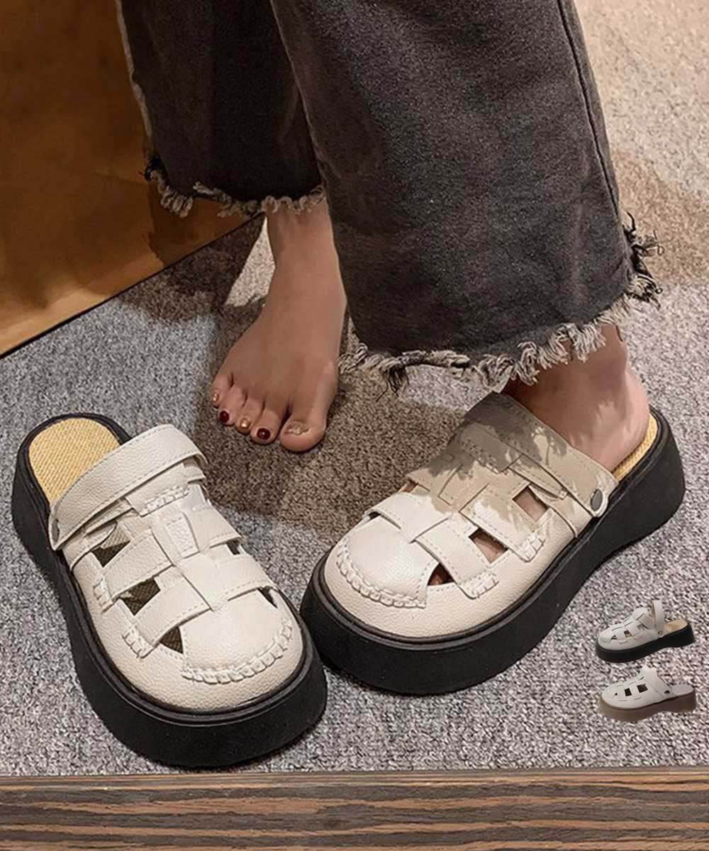 フィッシャーマンサンダル厚底 レディース
