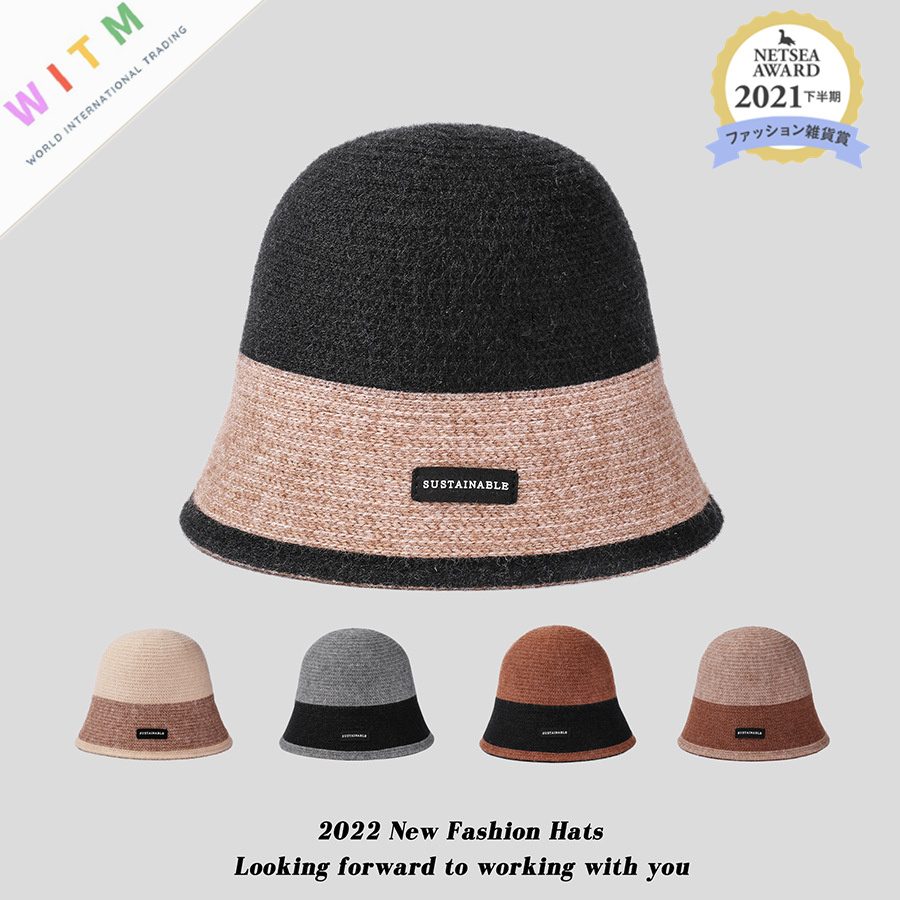 ハット 帽子 バケットハット ウールハット ふわふわハット レディース 小顔効果 折りたたみ可能 厚手