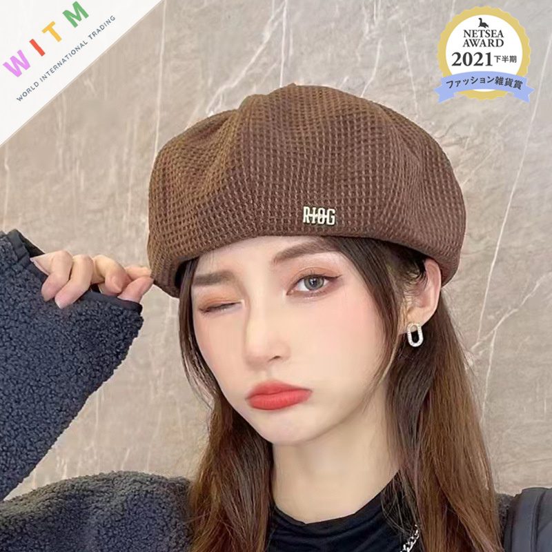 ベレー帽 ベレー ハット 帽子 レディース 小顔効果 折りたたみ シンプル