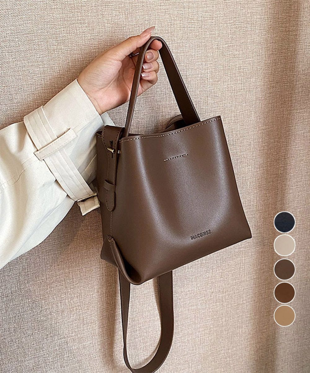 ショルダーバッグ 2wayバケットバッグ