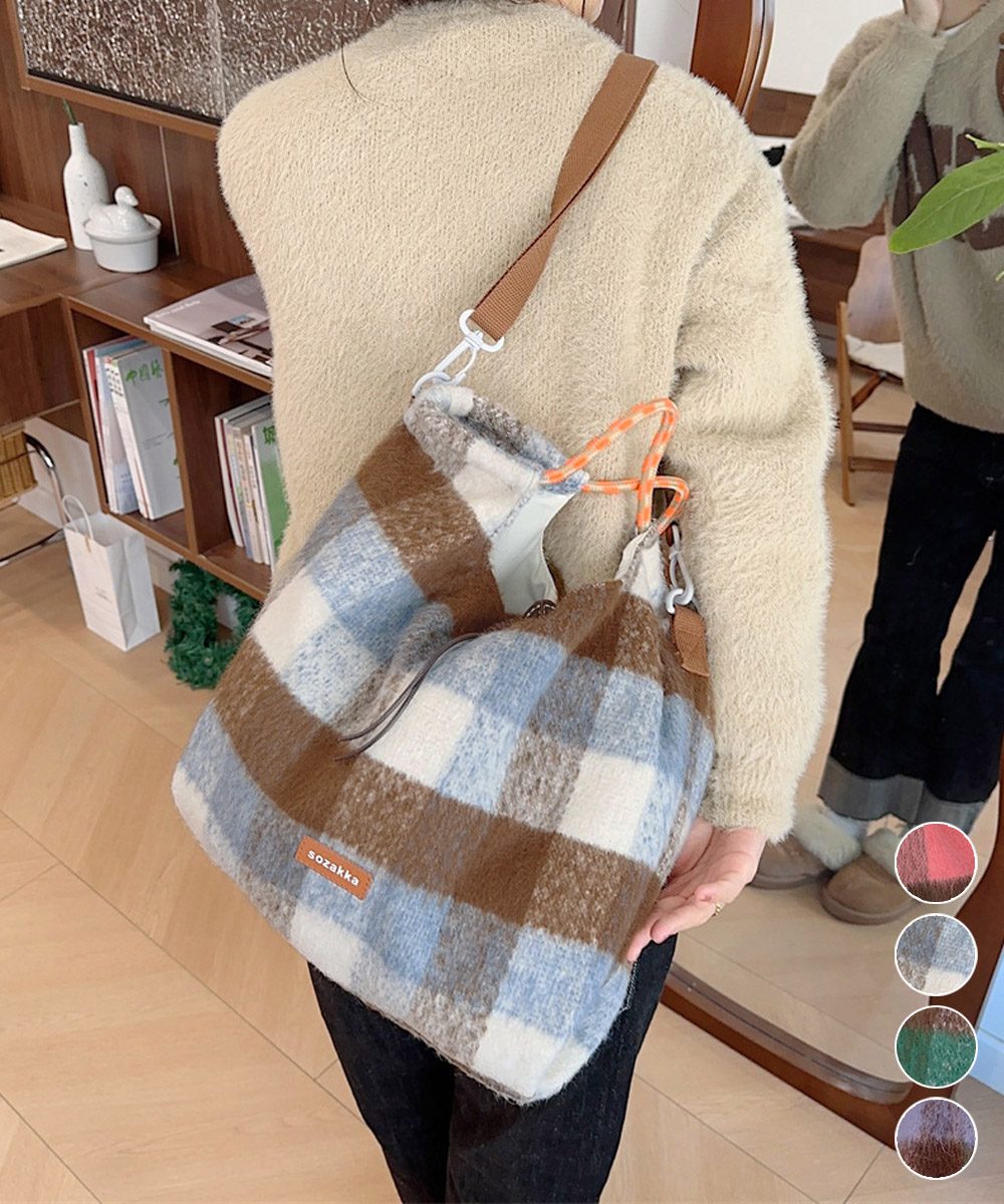 ショルダーバッグ A4トートバッグ 秋冬