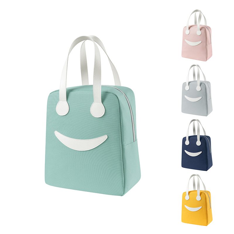 5色　ランチバッグ お弁当袋 弁当バッグ お弁当入れ 保冷 保温 通勤 通学 かわいい
