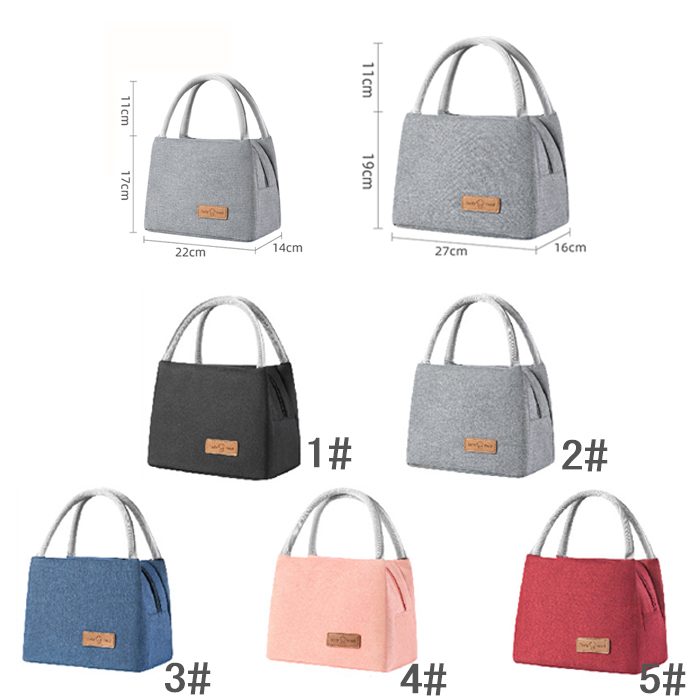 5色　ランチバッグ お弁当袋 弁当バッグ お弁当入れ 保冷 保温 通勤 通学 かわいい