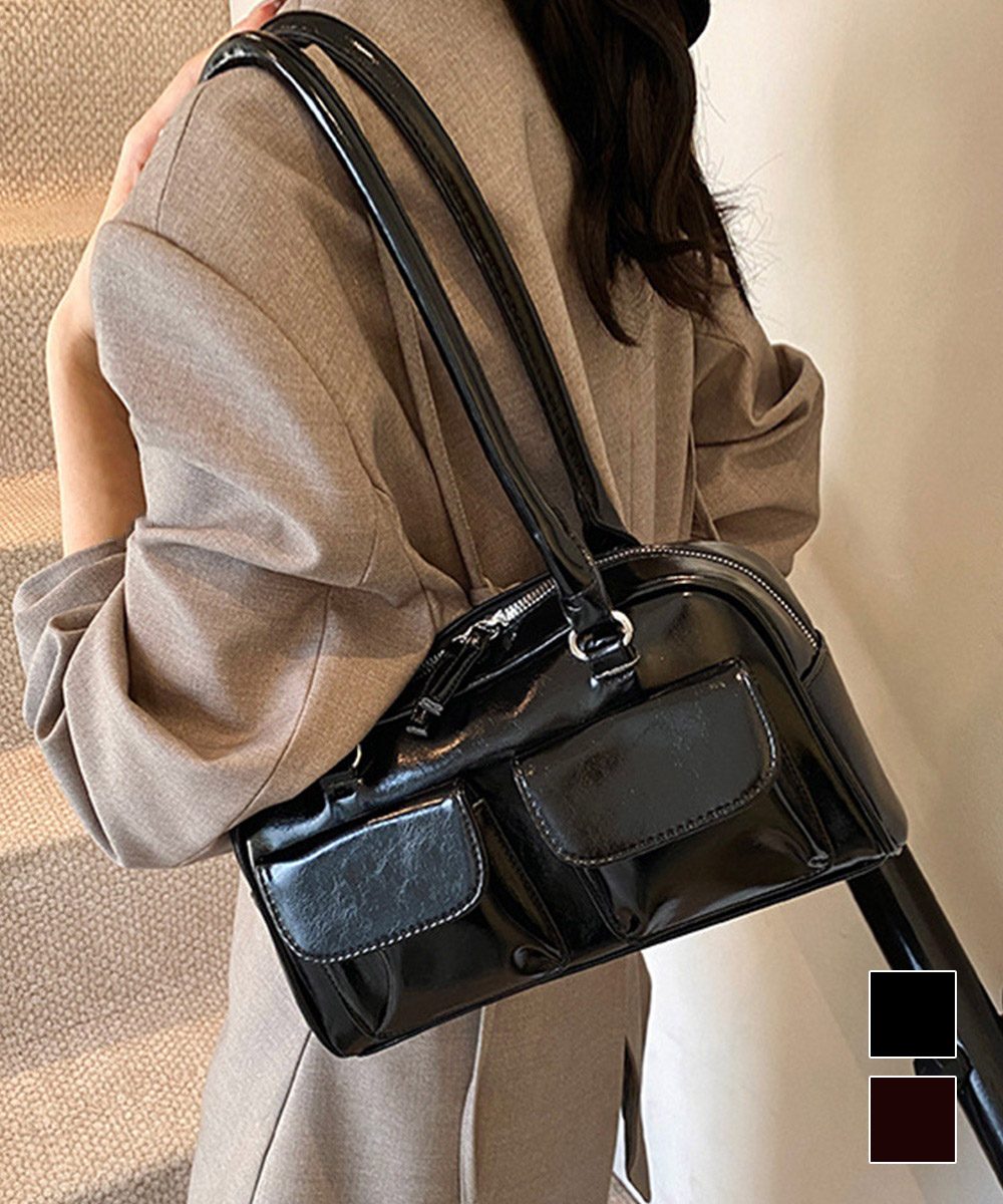 ロングハンドル肩掛けバッグ レディース鞄