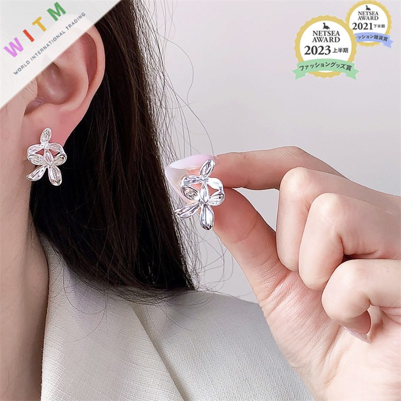 花 ピアス 耳飾り 金属アレルギー対応 アクセサリー 高級感 レディース