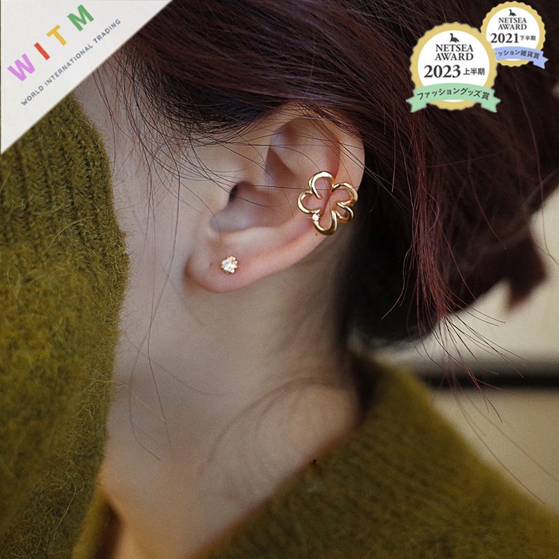 S925コーティング 花 ピアス アクセサリー 金属アレルギー対応 フラワー レディース 注目