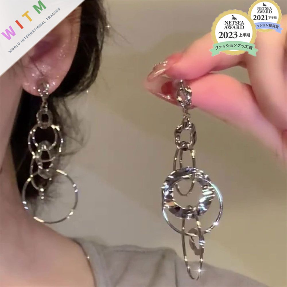 丸 ピアス イヤークリップ アクセサリー タッセル 耳飾り 金属アレルギー対応 レディース オシャレ 上品