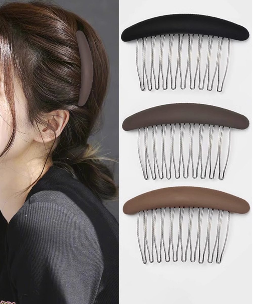 ヘアコーム3色セットヘアアクセサリー大人
