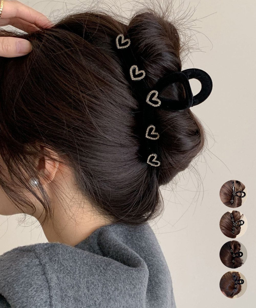 ヘアクリップ おしゃれバンスクリップ韓国