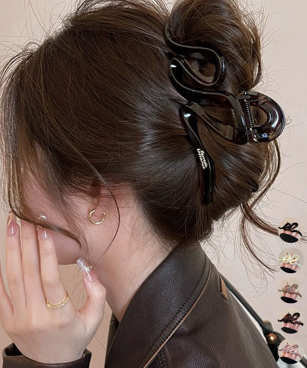 バンスクリップ大人 ヘアクリップおしゃれ