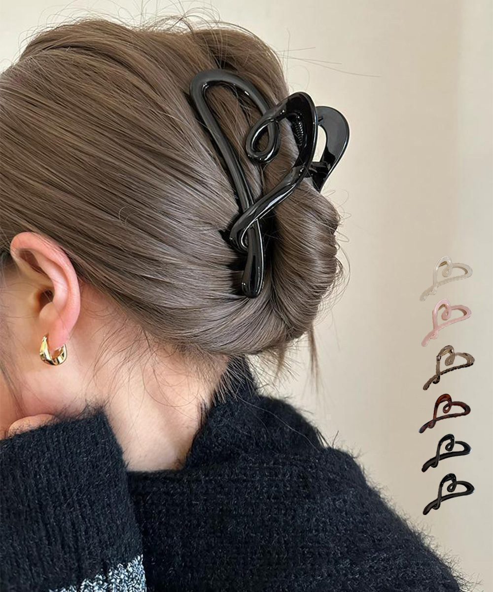 バンスクリップ 大きめ ヘアクリップ