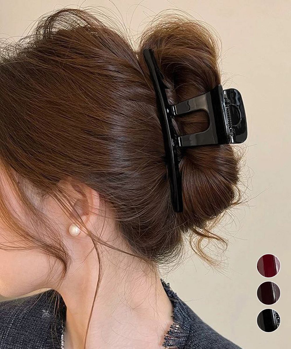バンスクリップ 大きめ ヘアクリップ
