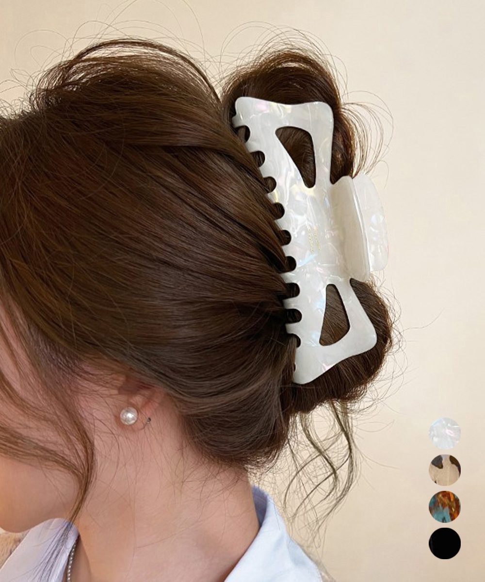バンスクリップ ヘアクリップ レディース
