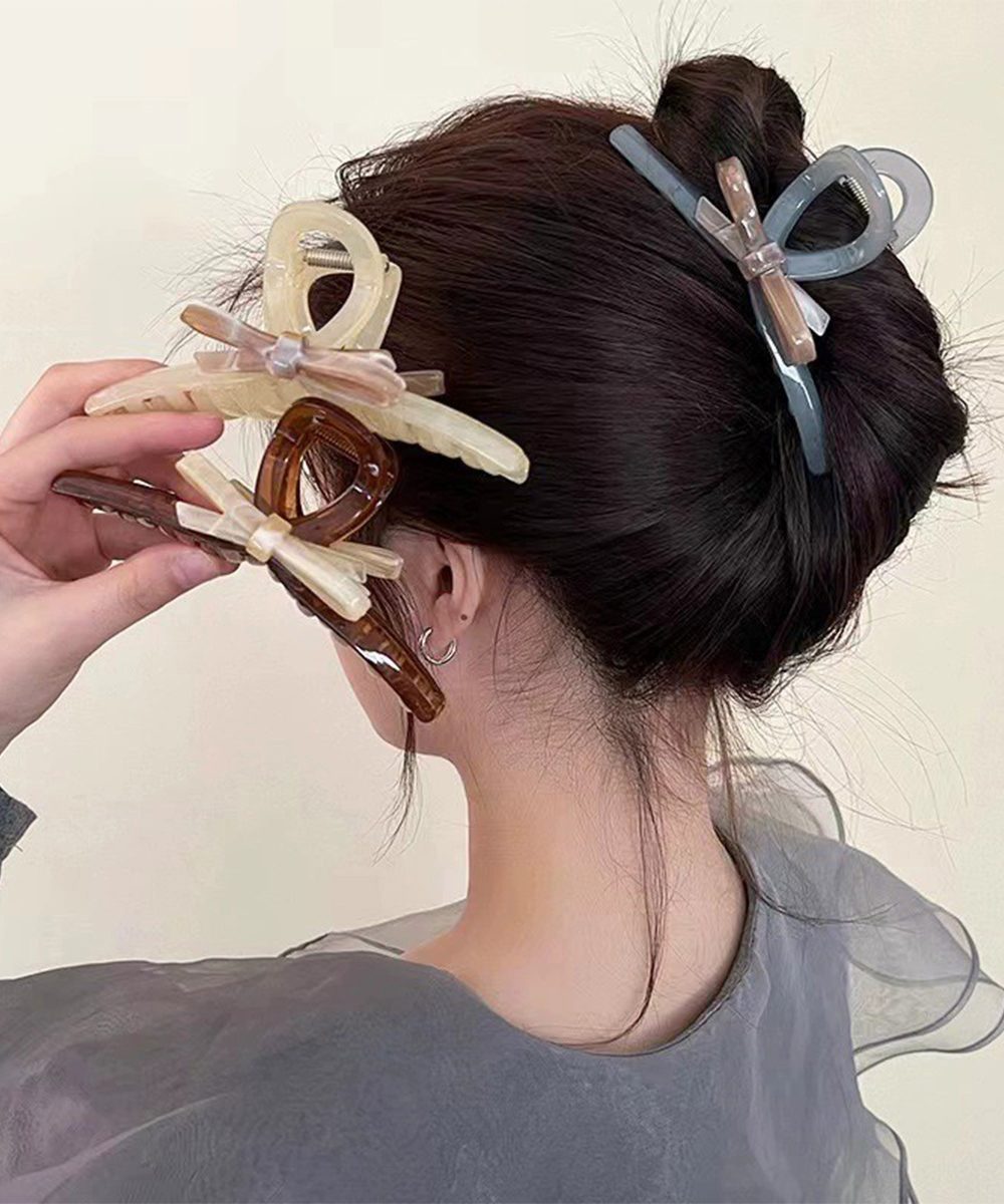 バンスクリップ大人 ヘアクリップおしゃれ