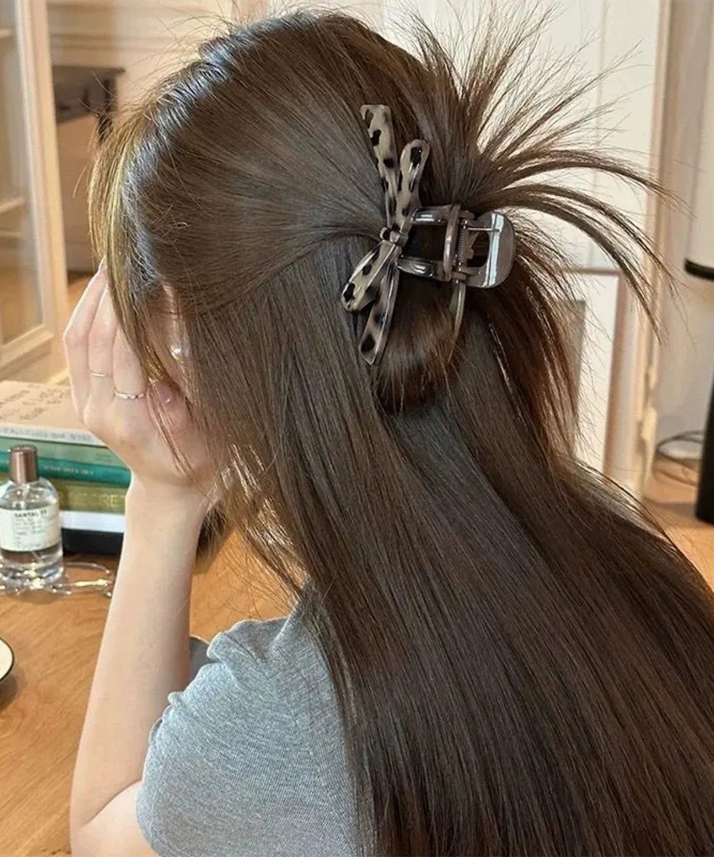 バンスクリップ 大きめ ヘアアクセサリー