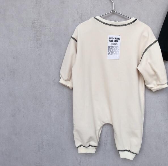 秋　ベビーロンパース 連体服　キッズ服 新作　無地　キッズ服　ベビー服　オールインワン　カジュアル