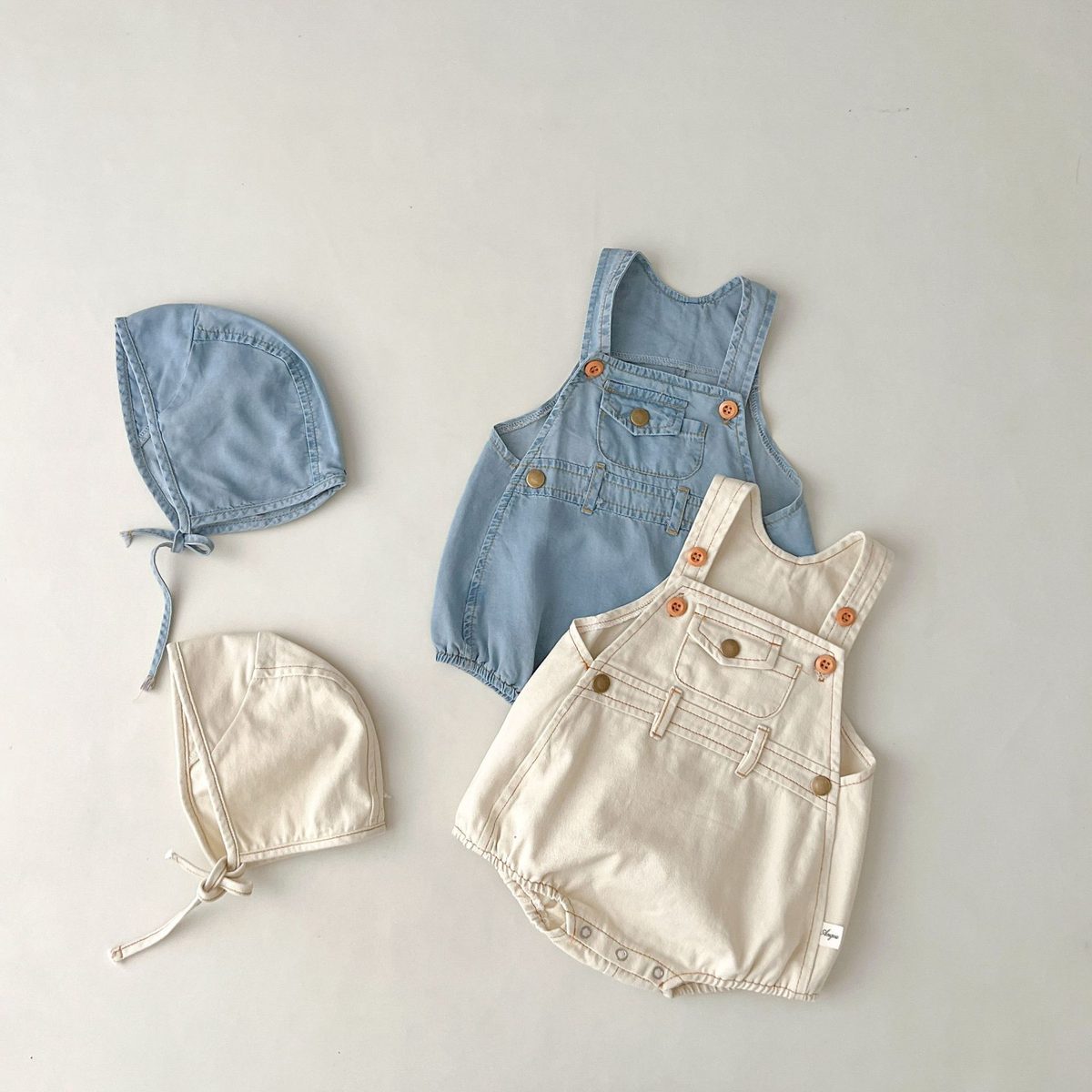 ins 夏新作　ベビー服　デニム　サロペット　ロンパース　カバーオール　肌着　子供服　可愛い　おしゃれ