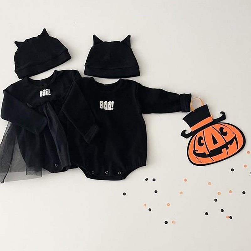 insスタイル　悪魔　ロンパース　カバーオール　可愛い　ハロウィン　デビル　仮装　子供服