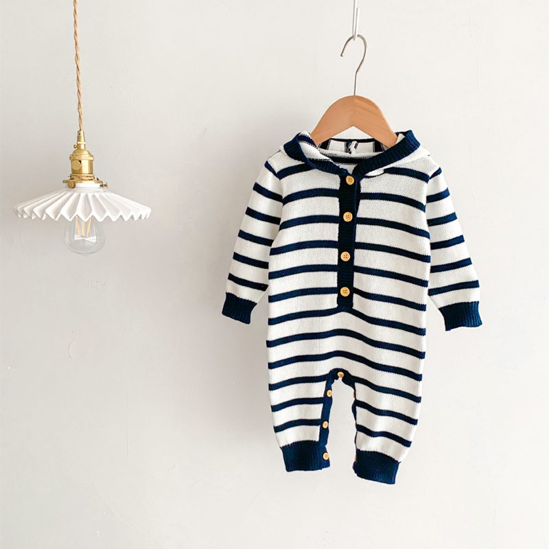 ins 秋新作 ベビー服 ニット ロンパース セーター オーバーオール 可愛い 子供服 ボトムス