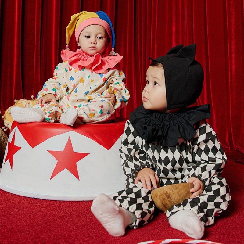 ins 新作　ベビー服　トランプ　ジョーカー　ロンパース　カバーオール　可愛い　コスプレ　仮装