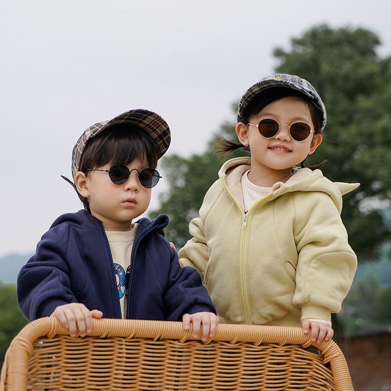 ins 冬新作 厚手 フリース 裏起毛 パーカー 子供服 カジュアル コート トップス お出かけ
