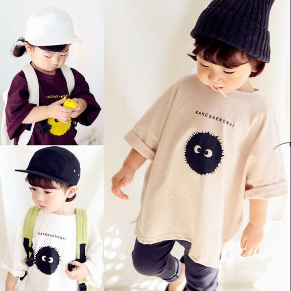 夏秋　子供服 半袖　Tシャツ 女の子　男の子　可愛い トップス　キッズ服　カジュアル