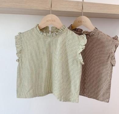 夏　子供　Tシャツ　キッズ服　ブラウス トップス　女の子　可愛い　ノースリーブ　子供服　カジュアル