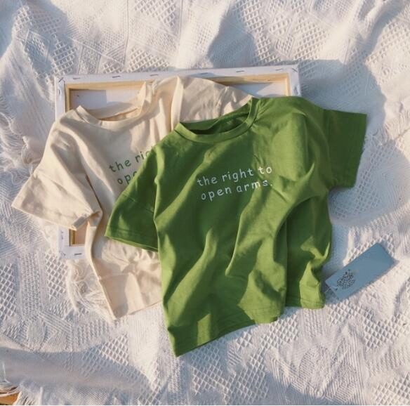 夏　子供服　Tシャツ　キッズ服　ブラウス 半袖　トップス　女の子 男の子　可愛い　カジュアル
