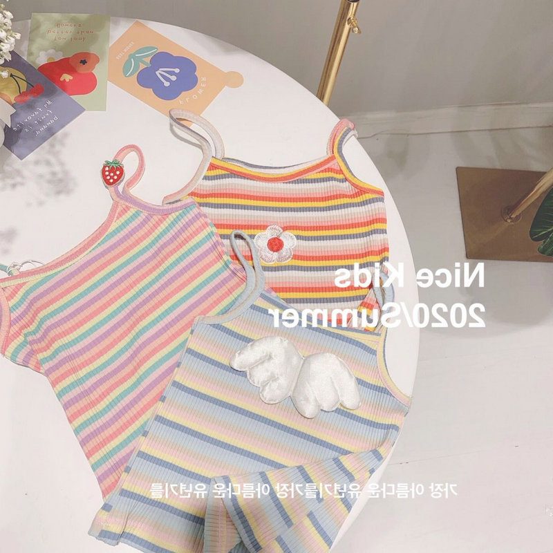 キャミソール　夏　可愛い　ベスト　キッズ　子供服　ルームウェア　Ｔシャツ　上着　ベスト　翼付き