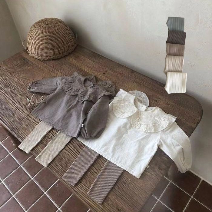 秋新作　insスタイル　ベビー　リブパンツ　ロングパンツ　無地　インナー　肌着　ボトムス　おしゃれ