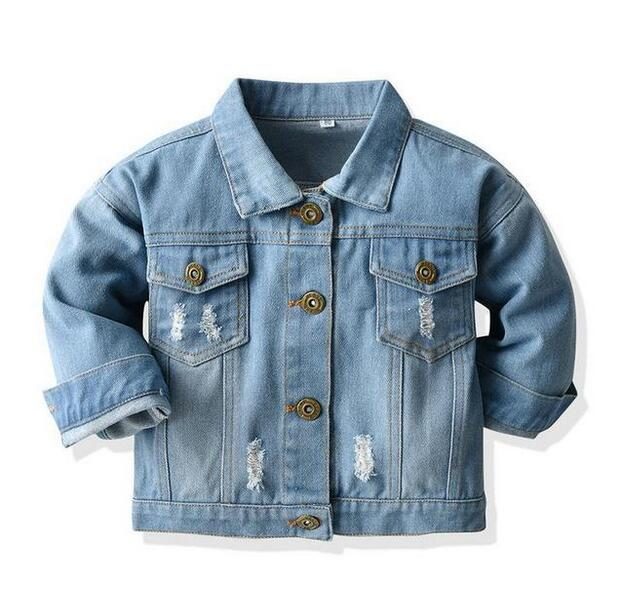 レトロ　デニムジャケット　キッズコート　トップス　キッズ服　Gジャン　普段着　カジュアル　子供服