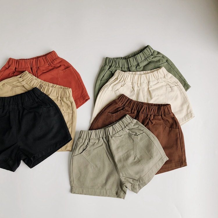 ins 夏新作　子供服　キッズ　ショートパンツ　可愛い　ハーフパンツ　カジュアル　男女兼用　ボトムス