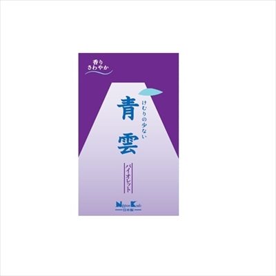 青雲バイオレットバラ詰　約１９０Ｇ 【 日本香堂 】 【 お線香 】