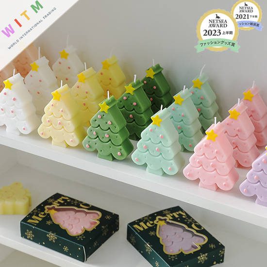 Christmas限定 クリスマス 蝋燭 ローソク クリスマスツリー 大人気 装飾品