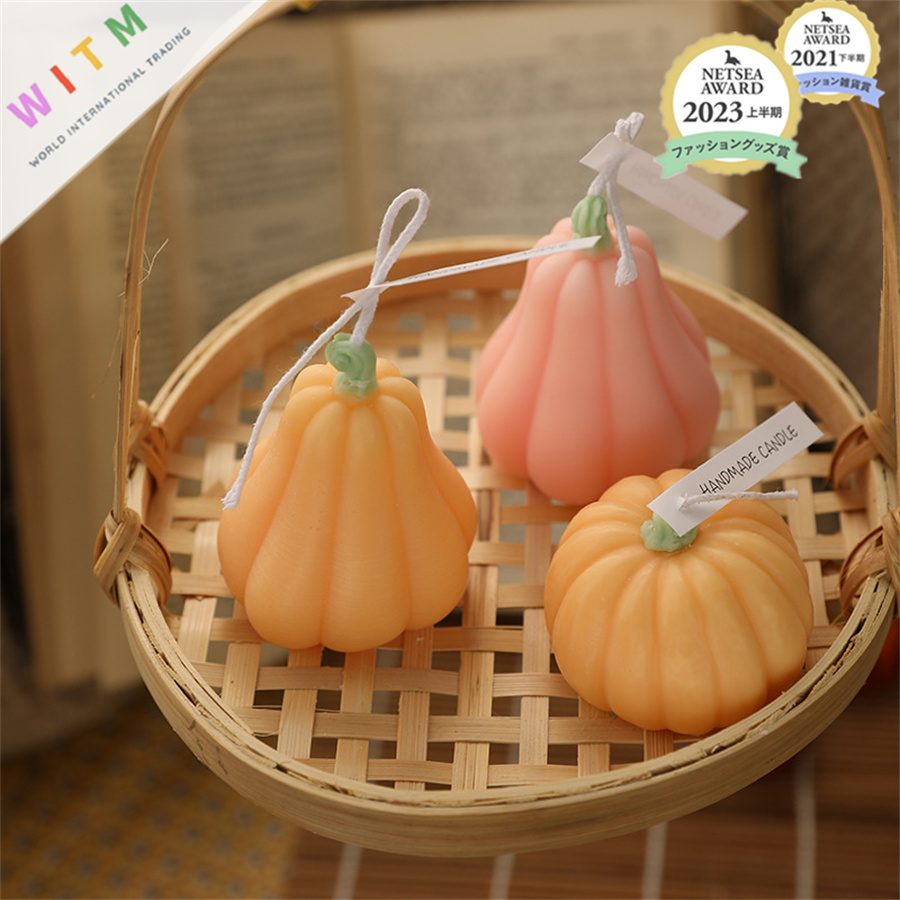 Halloween限定 ローソク カボチャ 蝋燭 かわいい 香り ギフト 人気 ハロウィン
