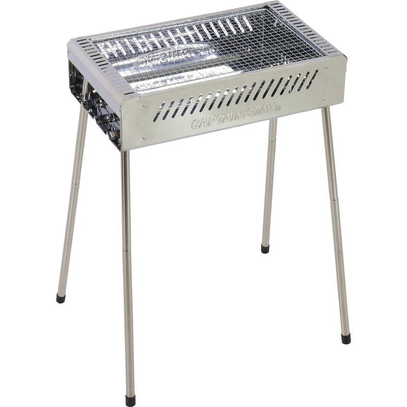 キャプテンスタッグ BBQ ステンレス グリル500 UG-0067