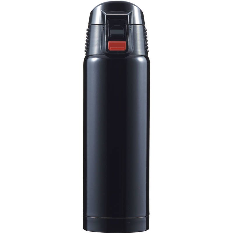 ジール 真空二重断熱構造ワンタッチ式マグボトル500mL F-2443 ブラック