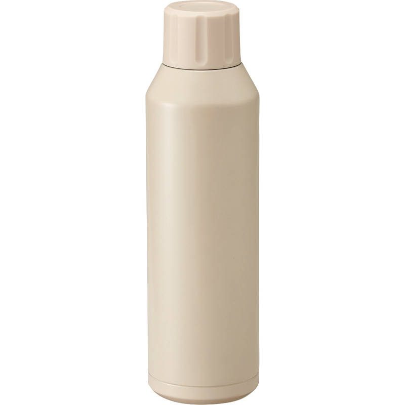 真空ステンレス炭酸ボトル 480mL B3726 クリーム