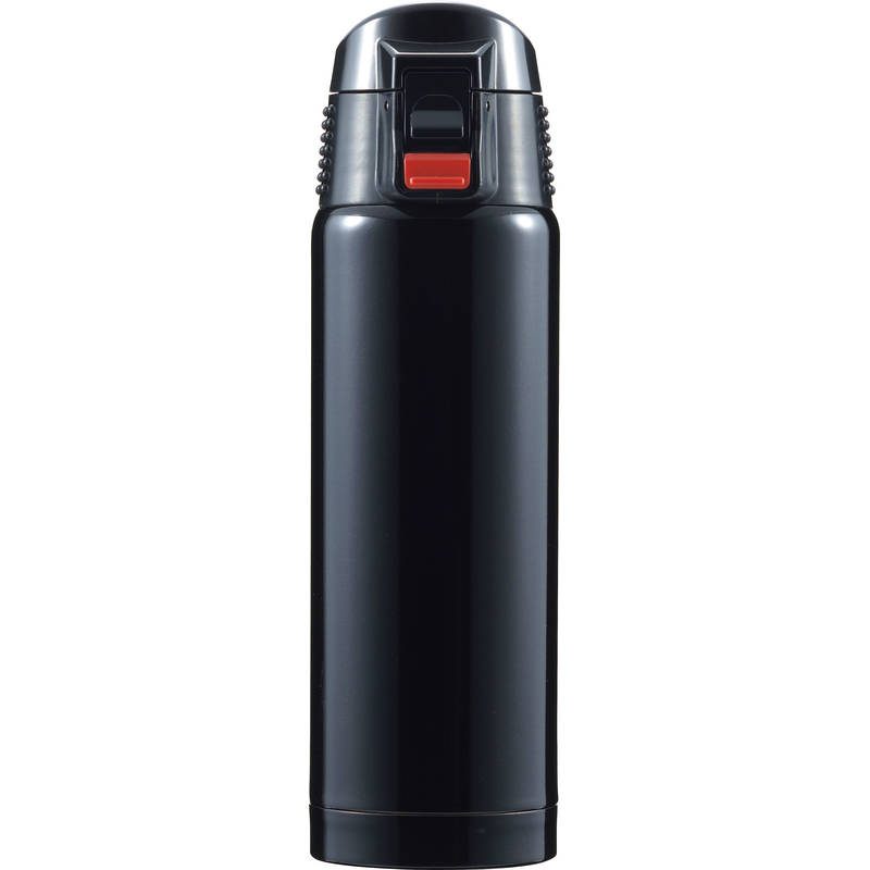 ジール 真空二重断熱構造ワンタッチ式マグボトル500mL F-2443 ブラック