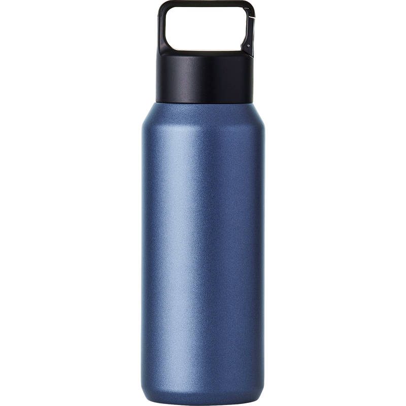 真空ステンレス炭酸ボトル 600mL 0061-02 ネイビー